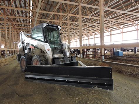 Skid Steer Feed Pusher Attachment 